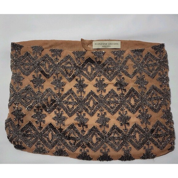 Mignonne Gavigan Dakota Necklace Beaded Embellished Statement Scarf Necklace - Picture 10 of 10